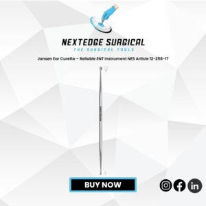 Jansen Ear Curette – Reliable ENT Instrument NES Article 12-258-17
