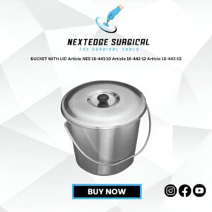 BUCKET WITH LID Article NES 16-441-10 Article 16-442-12 Article 16-443-15