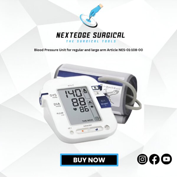 Blood Pressure Unit for regular and large arm Article NES-01-108-00