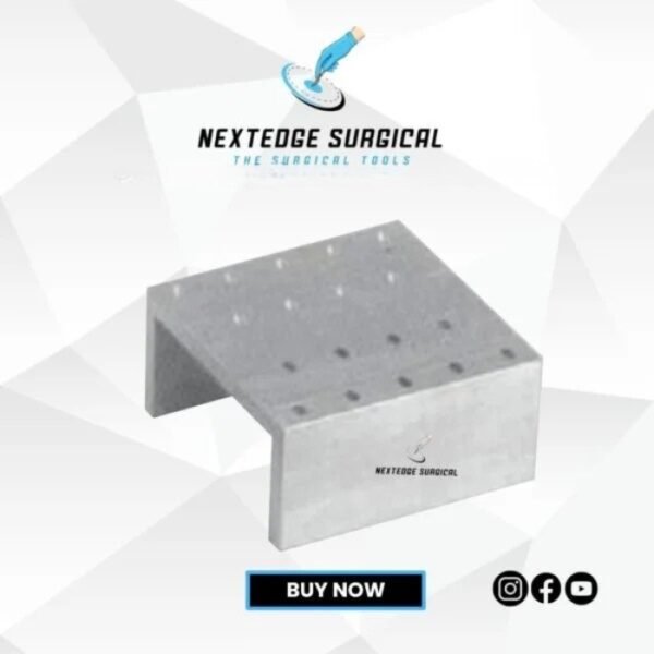 Aluminium canal instruments holder inio Article NES-786-4476