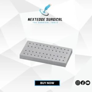 Aluminium low mill holders 48 holes FG (small burs) Article NES-786-4477