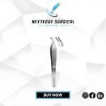 Adson 7×7 Curved Tissue Forceps 7×7 Teeth Article NES-786-1315