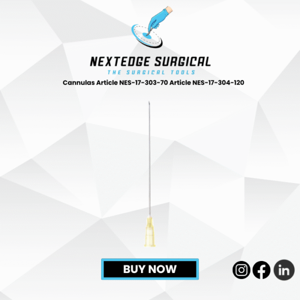 Cannulas Article NES-17-303-70 Article NES-17-304-120