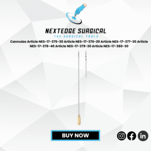 Cannulas Article NES-17-375-30 Article NES-17-376-20 Article NES-17-377-30 Article NES-17-378-40 Article NES-17-379-30 Article NES-17-380-30
