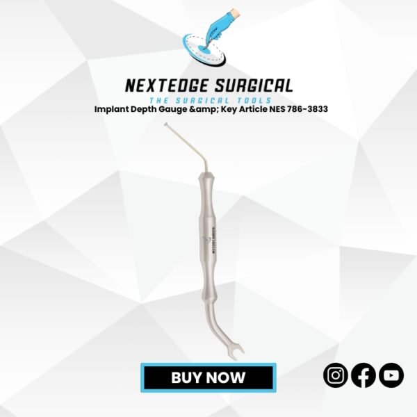Implant Depth Gauge & Key Article NES 786-3833