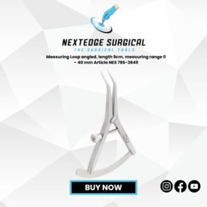 Measuring Loop angled, length 9cm, measuring range 0 – 40 mm Article NES 786-3849