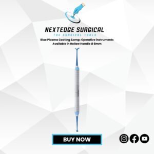 Blue Plasma Coating & Operative instruments Available in Hollow Handle Ø 8mm Article NES -786-1829