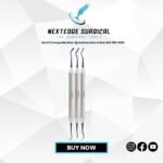 Set of 3 Composite Blue Tip Instruments Article NES 786-3925