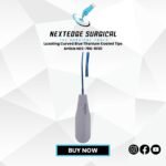 Luxating Curved Blue Titanium Coated Tips Article NES-786-1050