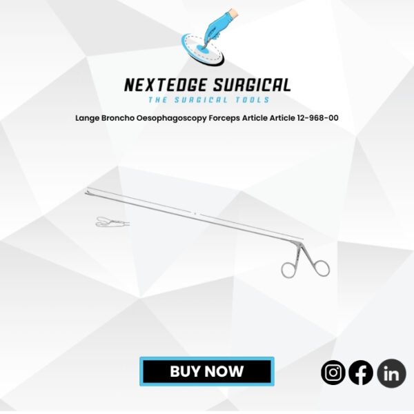 Lange Broncho Oesophagoscopy Forceps Article Article 12-968-00