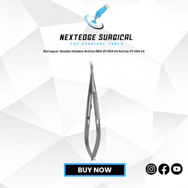 Barraquer Needle Holders Article NES-07-263-14 Article 07-264-14