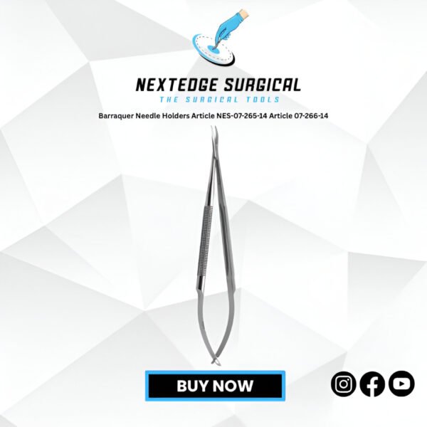 Barraquer Needle Holders Article NES-07-265-14 Article 07-266-14