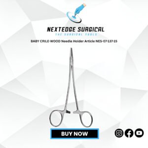 BABY CRILE-WOOD Needle Holder Article NES-07-137-15