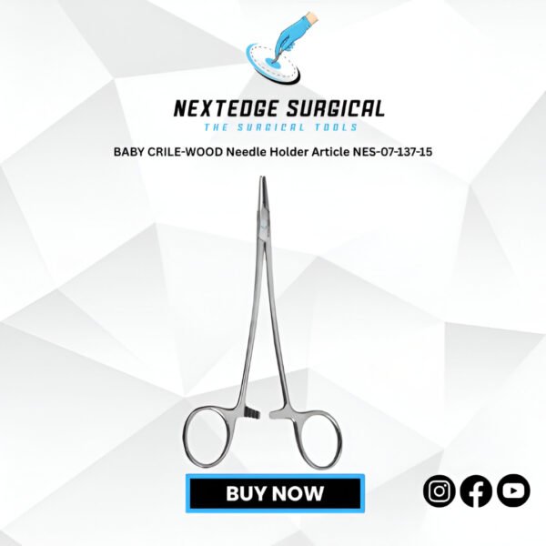 BABY CRILE-WOOD Needle Holder Article NES-07-137-15