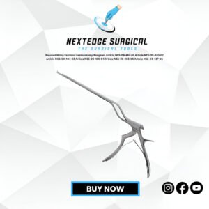 Bayonet Micro Kerrison Laminectomy Rongeurs Article NES-09-482-01 Article NES-09-483-02 Article NES-09-484-03 Article NES-09-485-04 Article NES-09-486-05 Article NES-09-487-06