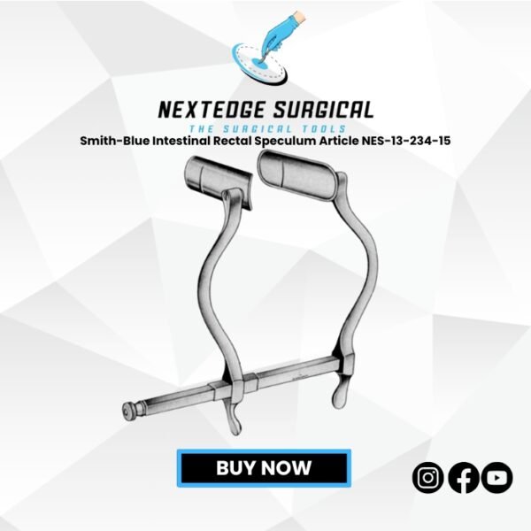 Smith-Blue Intestinal Rectal Speculum Article NES-13-234-15