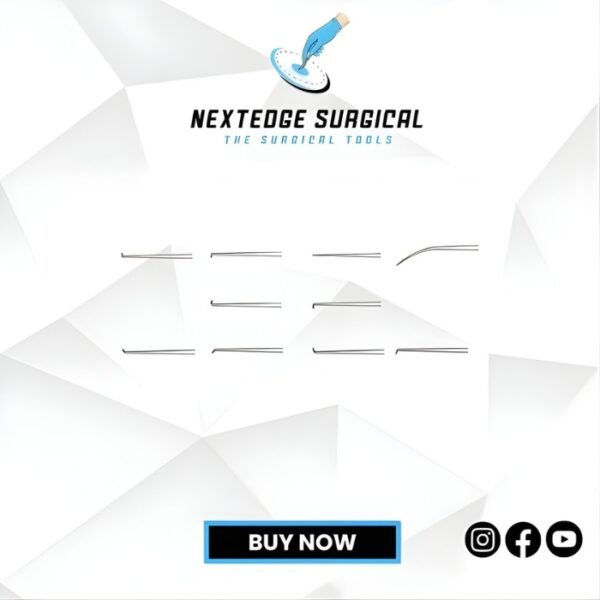 Barbara Micro Ear Needle Hooklet – Precision ENT Surgical Instrumen Article 12-434-15 t NES