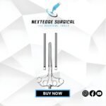 Abadie Stomach Intestinal Twin Clamp Forceps Article NES-13-218-22 Article NES-13-219-27