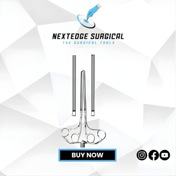 Abadie Stomach Intestinal Twin Clamp Forceps Article NES-13-218-22 Article NES-13-219-27