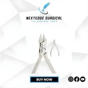 Adams pliers for bending wire arches and bends right angles for wires up to .022 “, .025 tip to beak. Article NES-786-3669