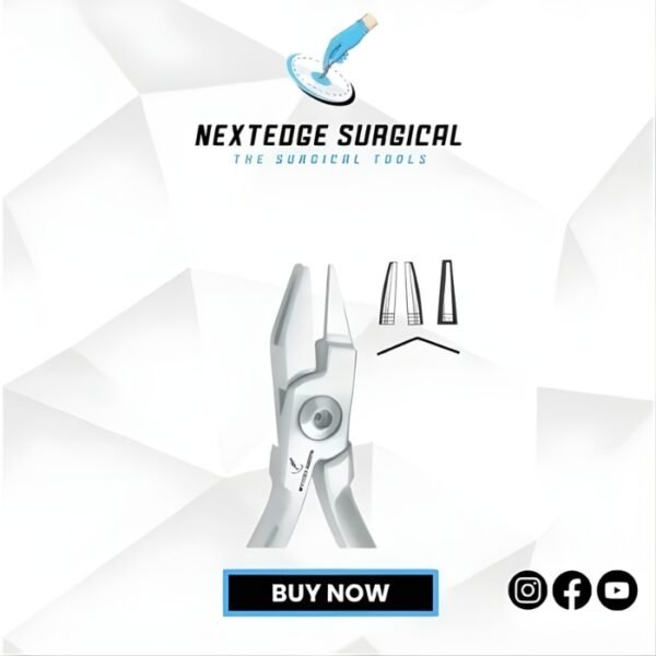 Aderer Clamp three jaw wire bending plier for contouring and bending wire up to .30”/.76mm Article NES-786-3770