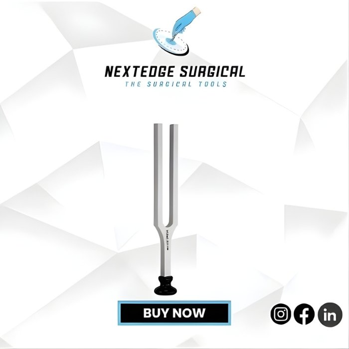 Hartmann Tuning Fork A1 440R – With or Without Plastic Base for ENT & Neurology Article 12-205-440